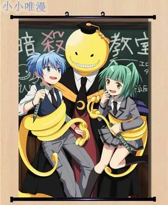 

Anime Wall Poster Scroll Home Decor Japanese Assassination Classroom Shiota Nagisa 60*90