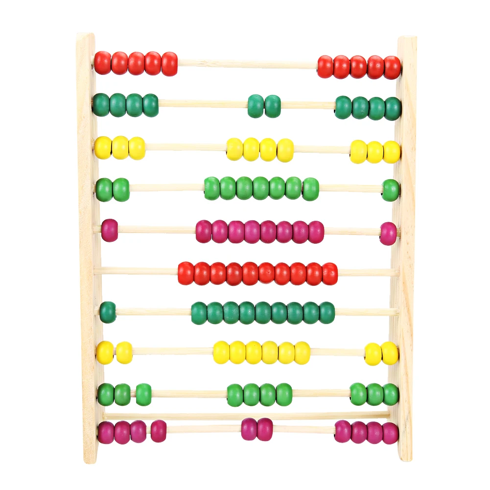 Горячие деревянные Abacus детские математические игрушки Обучающие детские математические счетные бусины Монтессори математические обучающие игрушки