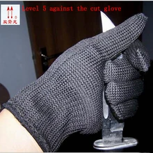 Европейские и Аутентичные перчатки с защитой от проколов, черные тканевые перчатки, перчатки, категория 5