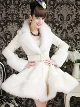 Fall Winter Woolen Overcoat Women Slim Wool Blends Long Coat Skirted Outerwear White man Rex wool skirt fox fur coat jacket  