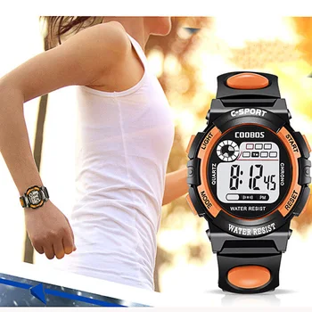 

Children WatchSports Kids Watches Men Women Electronic Digital Clock Bracelet Wristwatches For Boys And Girls