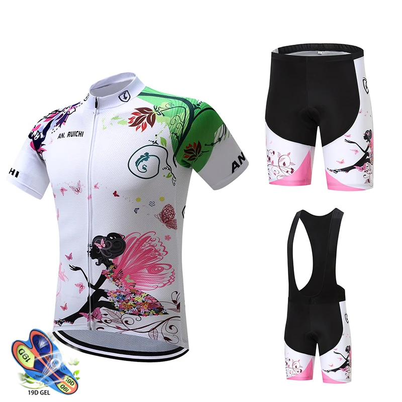

Cycling Jersey 2019 Ropa Ciclismo Mujer Cycling Clothing Women Cycling Kit Short Sleeve Bike Mtb Maillot Ciclismo Cycling Set