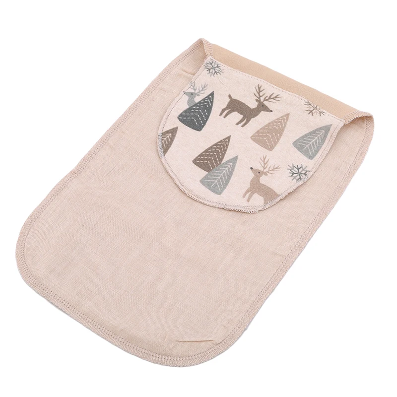 Cotton Blend Baby Wicking Towel Perspiration Wipes Reusable Random Cartoon Print Baby Towel 5Pcs/set Absorb Sweat Back Towel