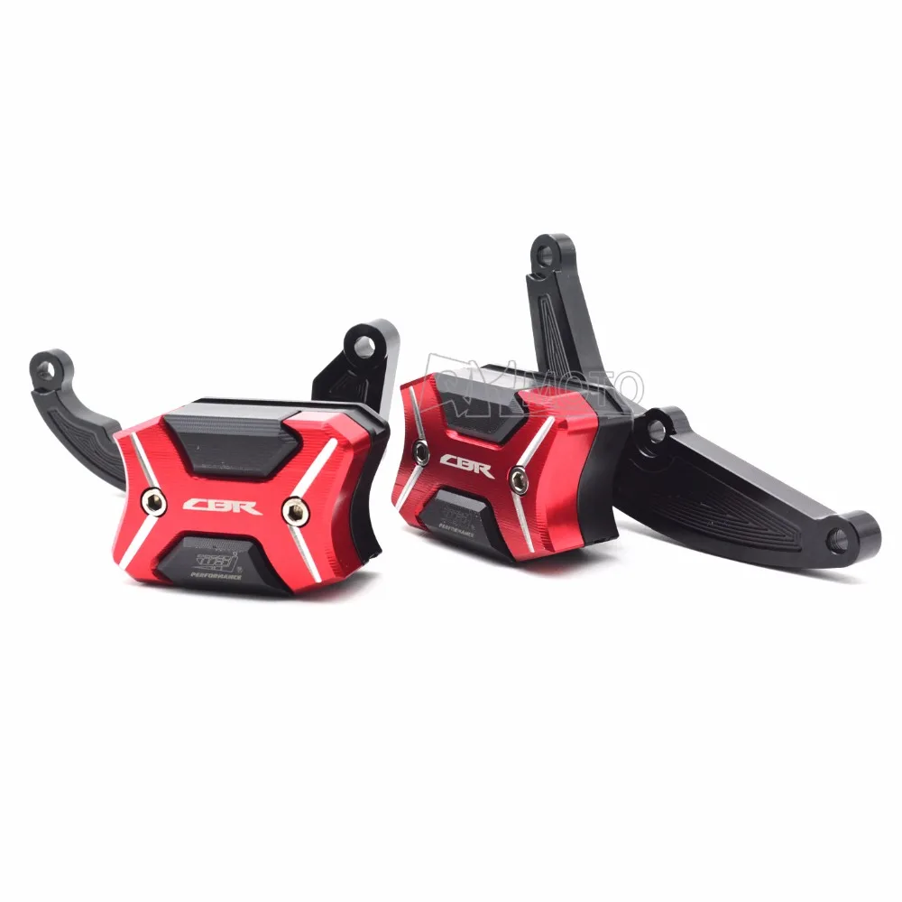 

Motorcycle cnc Left and Right Frame Slider Anti Crash Pads Engine Case Sliders Protector For Honda CBR600RR 2007-2008