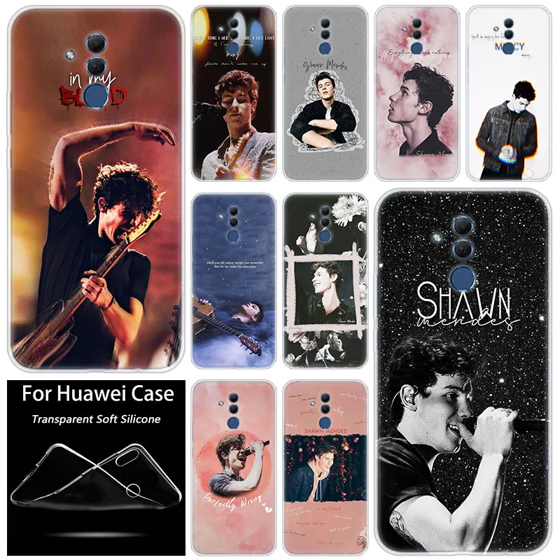 

Hot singer Shawn Mendes Magcon Silicone Case for Huawei Mate 10 20 Lite Pro Y7 Y9 Prime 2019 Y5 2019 Y6 Prime 2018 Y5 2017 Cover
