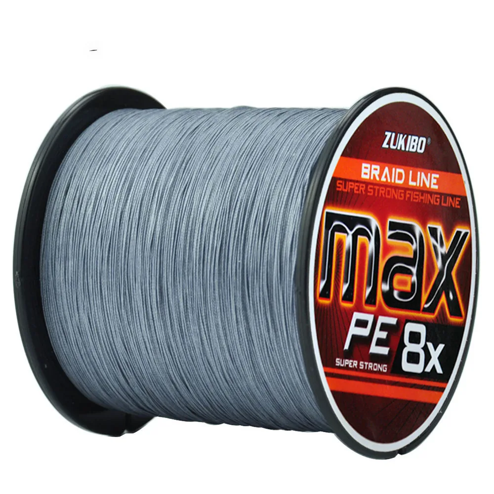 Zukibo 300м 500м рыбалка MAX8X серии многоцветный 10m1c мулифиламент Япония PE плетеная