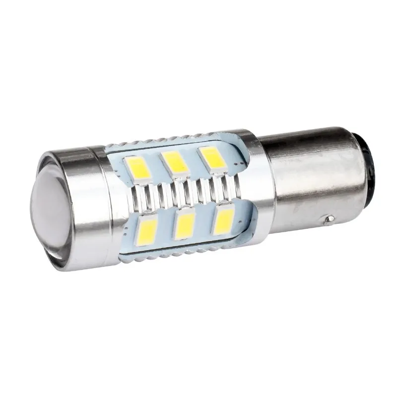 1157 12 5630 SMD BAY15D P21/5 Вт высокой мощности Мощность стоп-сигнала 21/5W светодиодная лампа автомобиля тормозной светильник s источник светильник Белого красного и желтого цвета 12V