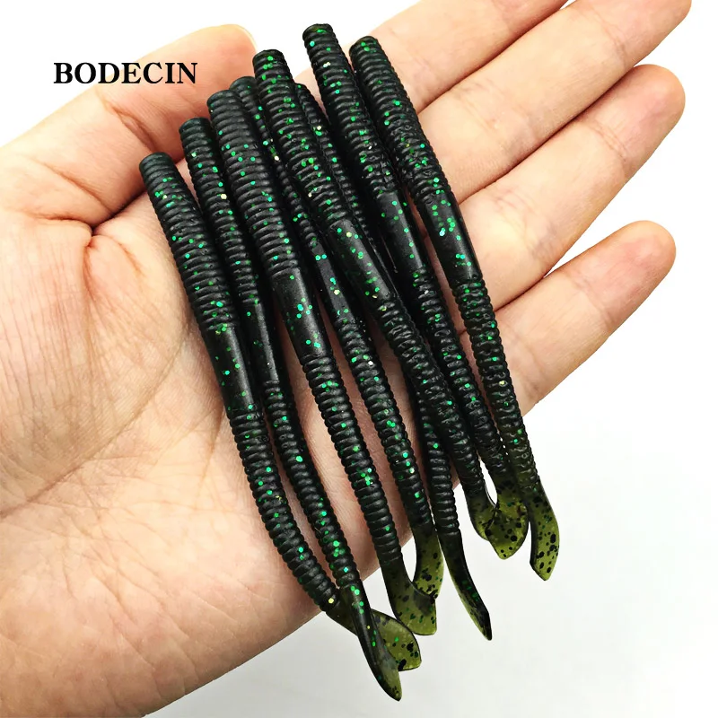 8pc Lure Silicone Lures For Fishing 95mm2g Soft Bait Worms Fake Artificial Baits Carp Cheap Swimbait Tackle Sea Bass Fish Shad (15)