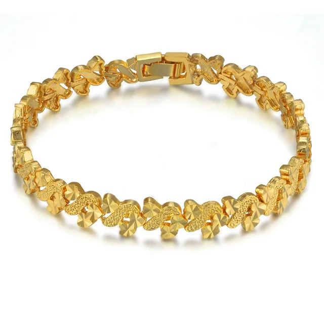 Women S Bracelets Heart Charms Bracelet For Design 8mm Vintage Women S Bracelets Heart Charms Bracelet For Design 8mm Vintage Gold Color Charm Female