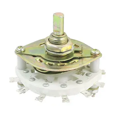 

1P7T 1 Pole 7 Position One Deck 8 Pins Band Channael Rotary Switch