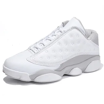 

2019 New Big Size 45 Men Basketball Shoes Couple Midium Cut Basketball Sneakers Sport Shoes Zapatillas Basquetbol Basket Homme