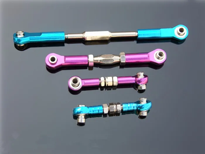 1ps Adjustable Linkage Pulling Steering Rods Arm M3 Thread Hole For RC
