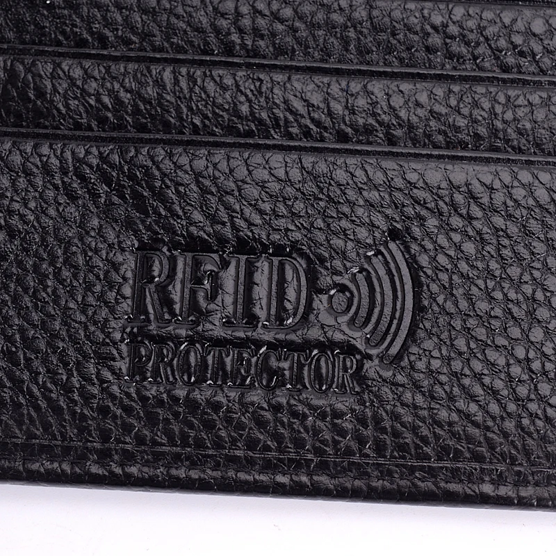 Passport wallet RFID BLOCKING top grain genuine cow Leather leather passport cover+ Identity Theft protection mens wallet MRF6