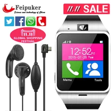 2016 neue aplus gv18 smart watch telefon gsm nfc kamera armbanduhr sim-karte smartwatch für samsung android-handy