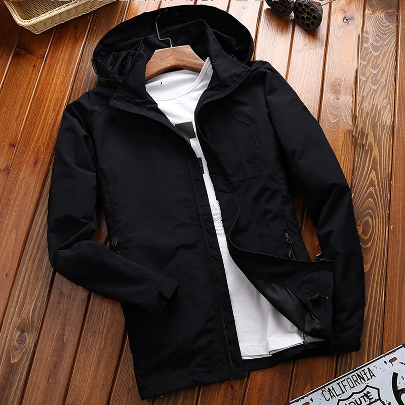 Price Mountainskin Jackets Mens Thin Windbreaker Jacket Male Fashion Loose Large Size Coats Slim Fit Coat Brand Clothing 6XL SA703