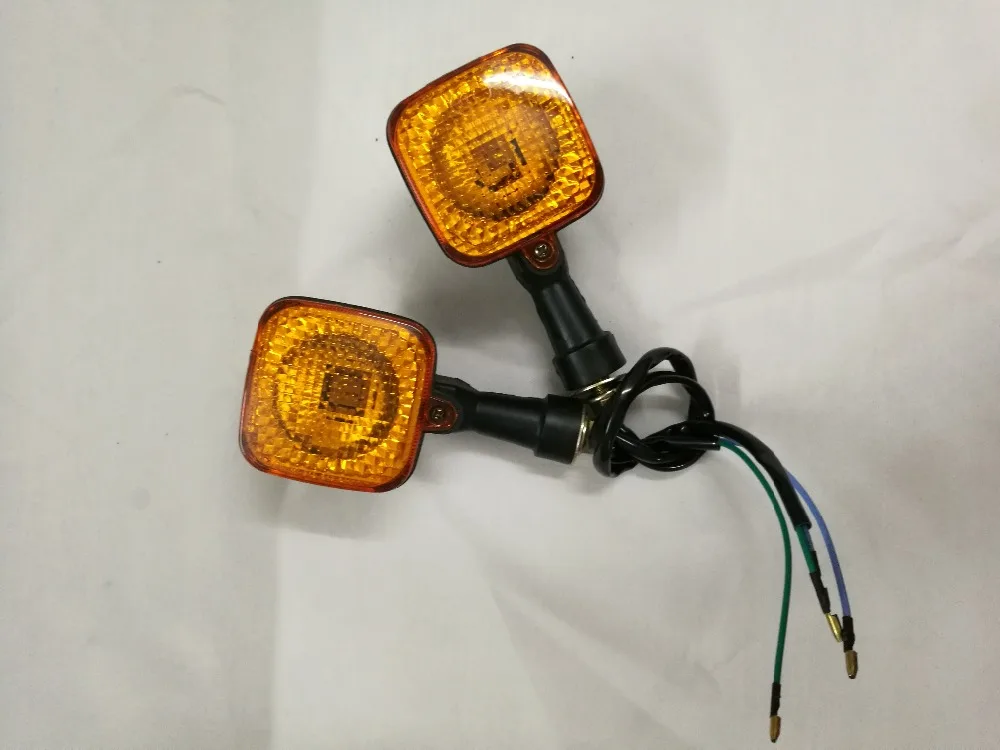 Универсальный мотоцикл указатель поворота сигнальная лампа Amber лампа для CG125 CB125 CBT