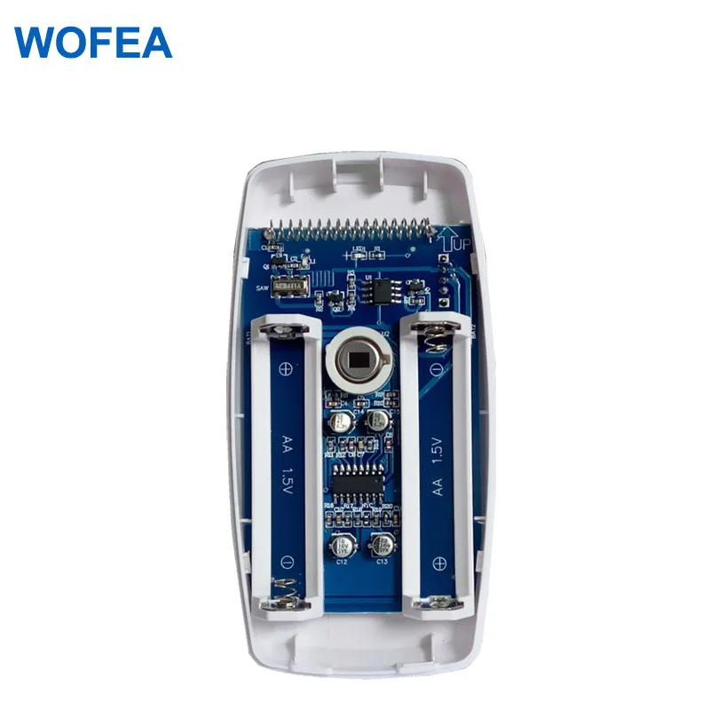 WOFEA 2 шт. беспроводной движения PIR сенсор инфракрасный детектор для дома охранной