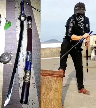 

T1095 Carbon Steel High Toughness Blade Japanese Samurai Katana Real Sword Sharpness For Cutting Paper Metal Craft Full Tang