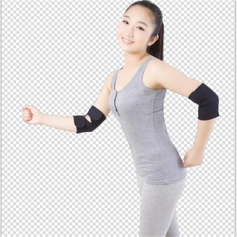 عالية Elastic2pcs/الكثير من الرياضة سميكة الإسفنج وسادات الكوع دعم حماية ل كرة السلة الكرة الطائرة اللياقة البدنية شحن مجاني 3 ألوان