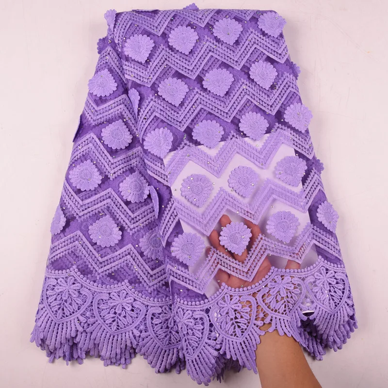 

2019 High Quality French Milk Silk Applique Lace Fabric New Design African Lace Fabric With Flowers Nigreian Lace FabricsF1577