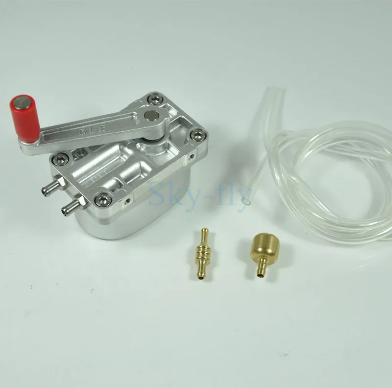 Металлический Шестеренчатый топливный ручной насос DLE Flow 18 мл один рулон для RC