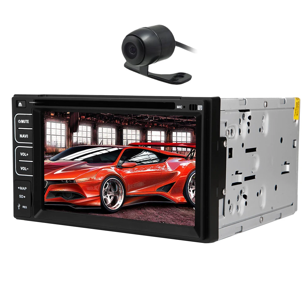 Perfect MP3 Head Unit Auto Car DVD Player Autoradio CAM MP4 PC Steering Wheel Radio GPS Stereo EQ Map Touchscreen Bluetooth 11