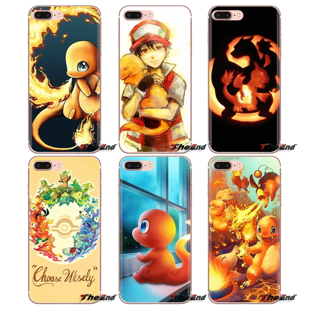 

Silicone Phone Cases Pokemons Bulbasaur Charmander For LG Spirit Motorola Moto X4 E4 E5 G5 G5S G6 Z Z2 Z3 G2 G3 C Play Plus Mini
