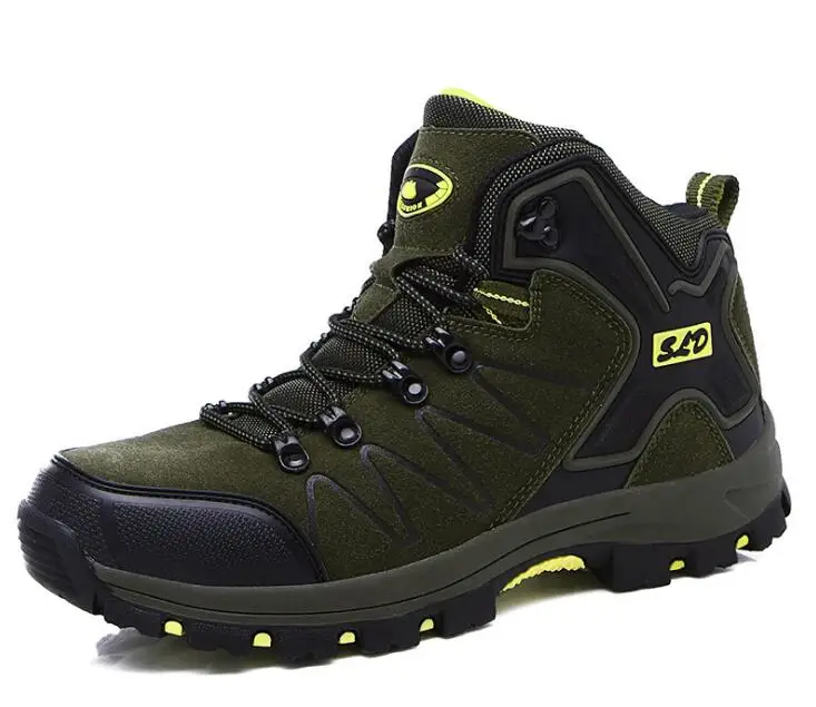 Akexiya кожаные походные ботинки, уличная спортивная обувь, мужские альпинистские горные кроссовки, женские Треккинговые ботинки