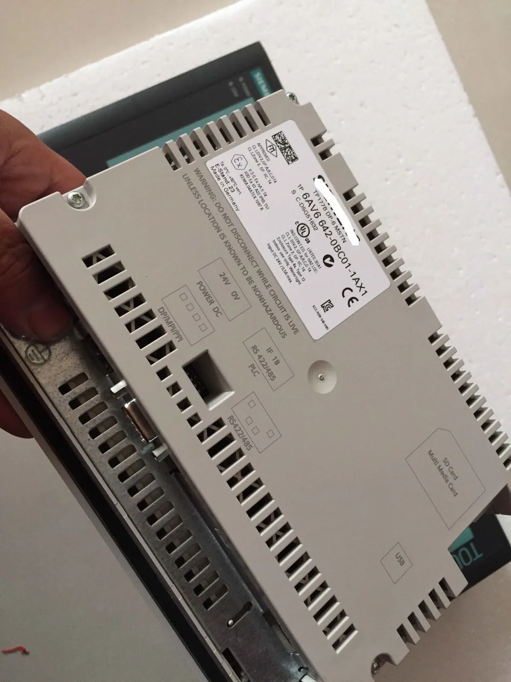 

6AV6642-0BC01-1AX1 6AV6 642-0BC01-1AX1 SIMATIC TP177B 6" DP 6AV66420BC011AX1 100% & HAVE IN STOCK