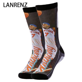 

2020 All-Star series printing 10 Men and women fashion Funny socks 3d printed socks 200 knitting oil painting compression socks