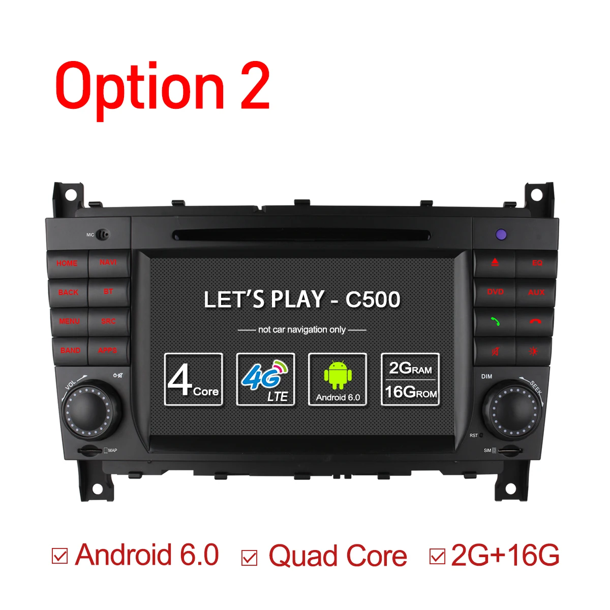 Best for Mercedes Benz C Class W203 2004 2005 2006 2007 c200 C230 C240 C320 C350 CLK W209 MB Car Multimedia Player Auto Radio GPS DVD 1