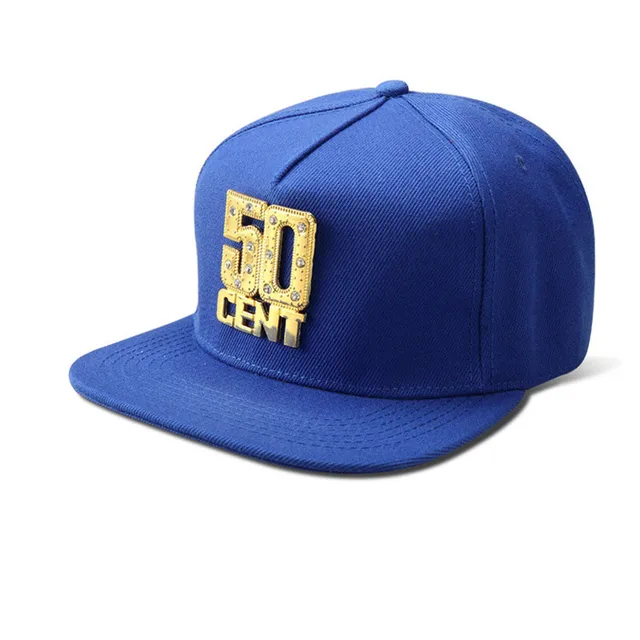 2016 Luxury Bling Iced Out Gold 50CENT 
