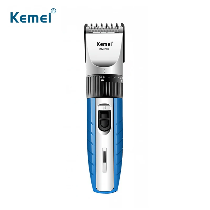 Kemei electric hair clipper rechargeable hair trimmer razor razor wireless low noise adult / child