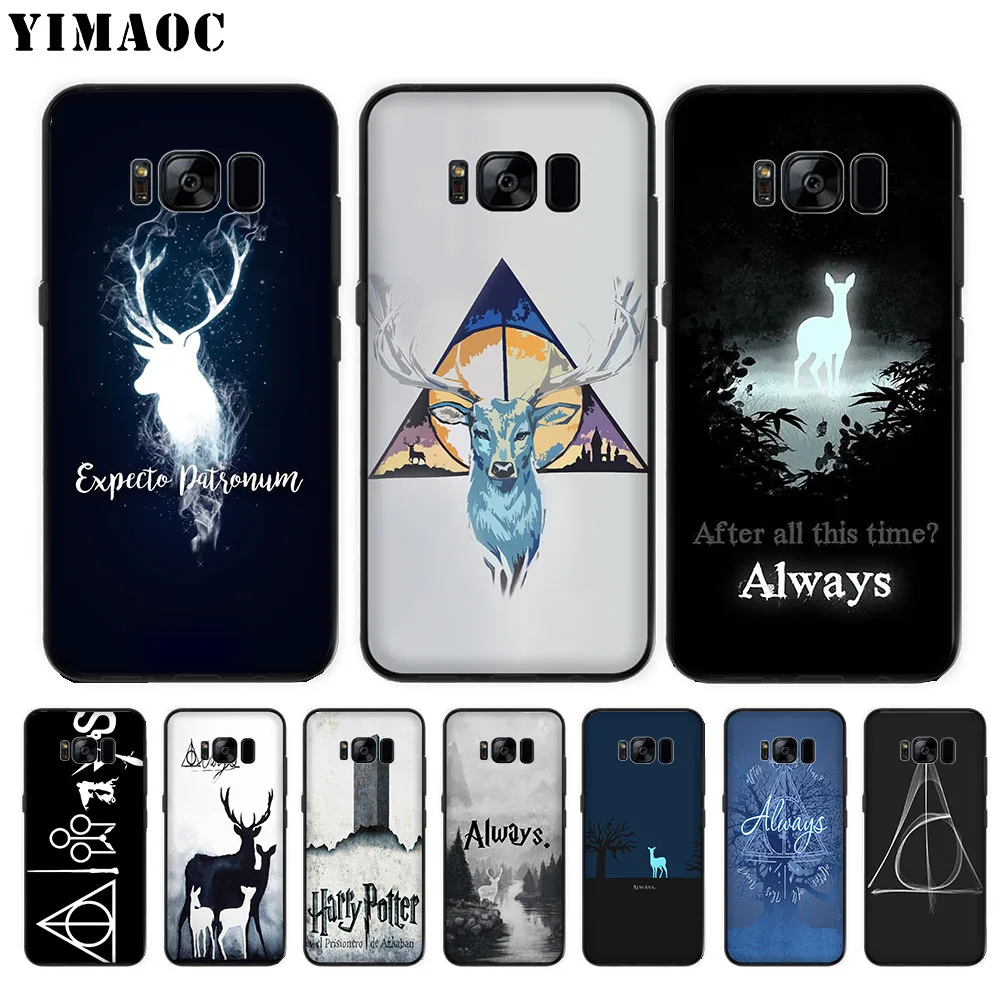 

YIMAOC always Harry Potter Colorful Cute Soft Case for Samsung Galaxy S10 Plus S10e S6 S7 Edge S8 S9 Plus J6 M10 M20 M30