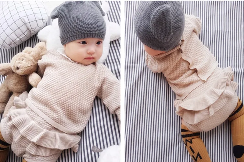 calças define quente da criança roupas de bebê inverno