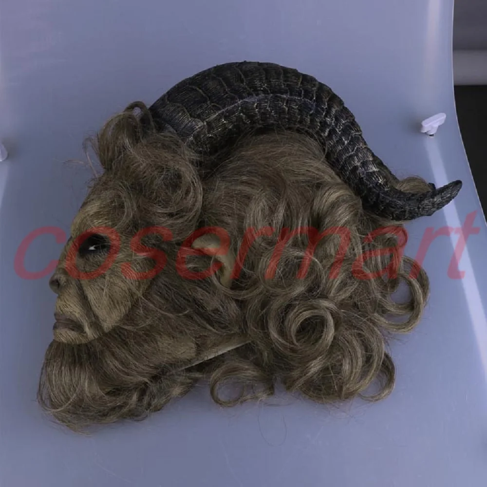 Cos Mask 2017 Hot Movie Beauty and the Beast Adam Prince Mask Cosplay Horror Mask Latex Helmet Halloween Party (5)