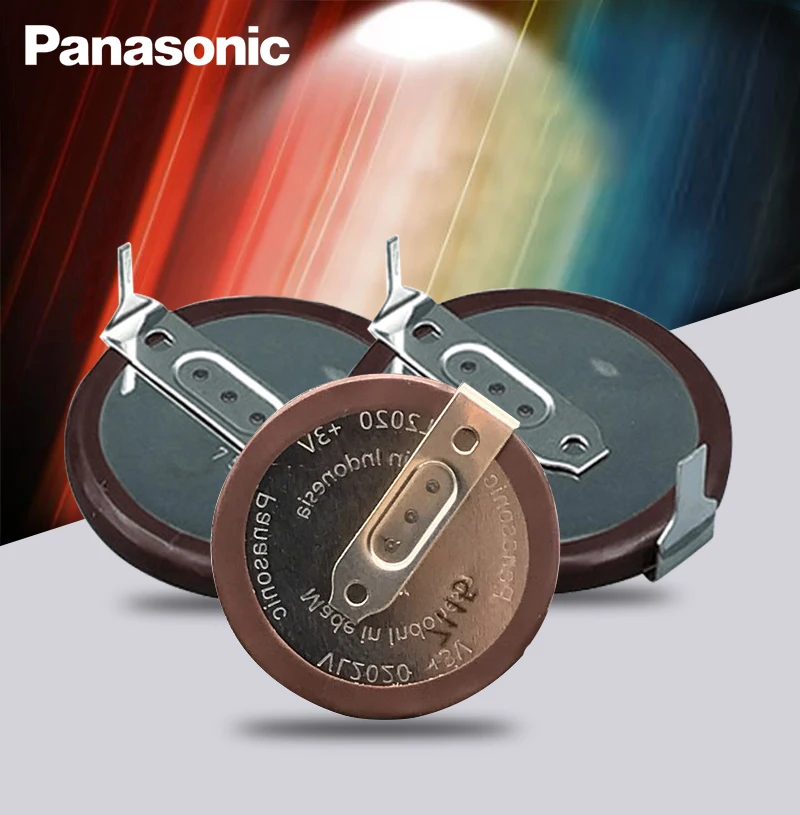 Panasonic Оригинал 3 шт./лот 100% 3V VL2020 180 градусов автомобильные брелоки аккумуляторная