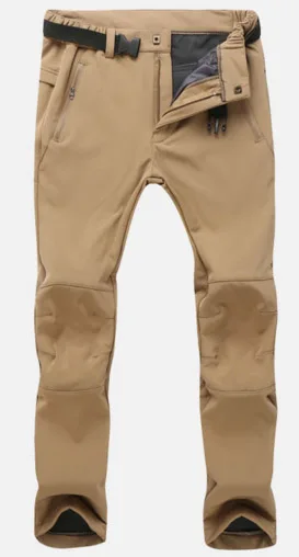 Woman Winter Waterproof Fishing Trekking Softshell Fleece Outdoor Hiking Pants Travel Camping skiing Thermal Trousers 3XL P5W