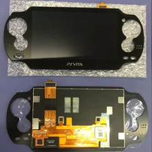 10 шт./лот для Playstation PS Vita PSV 1000 1001 100x ЖК-экран+ сенсорный дигитайзер цифровой собранный черный
