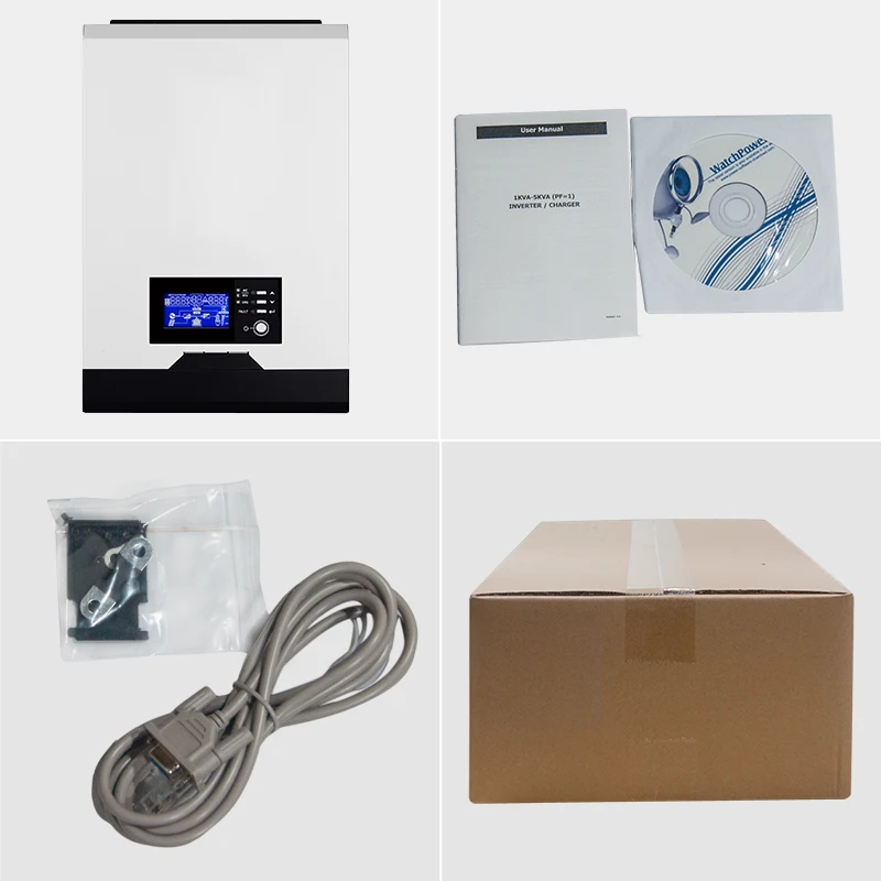 Solar Inverter 1000w 220V 12V Pure Sine Wave Inverter 40A MPPT Off Grid Inverter