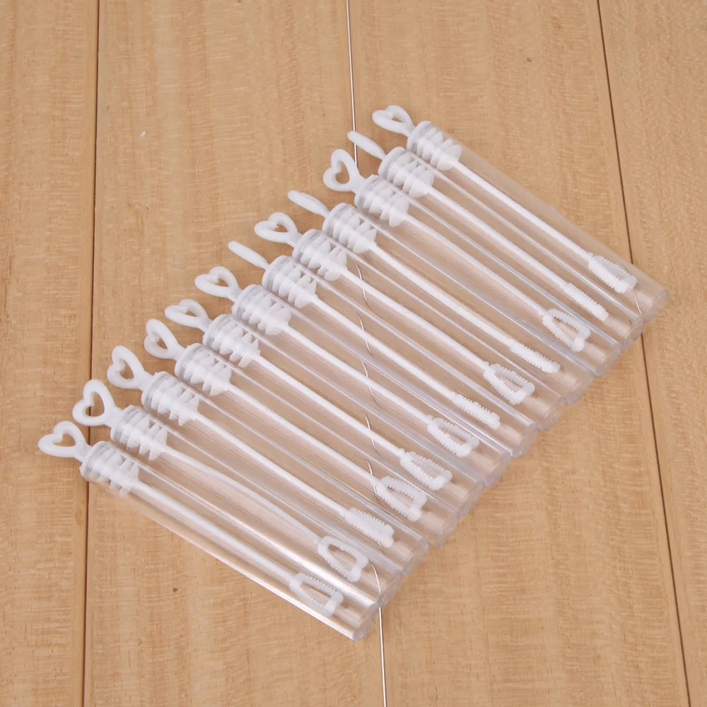 

10 Pcs Empty Bubble Soap Bottles Bubbles Maker Toy Fun Outdoor Bubble Blowing Make Toy Wedding Birthday Party Decoration