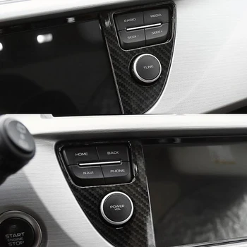 

For Geely Atlas 2016 2017 2018 ABS Plastic Chrome Accessories Car Screen Switch Button Frame Panel Cover Trim Car Styling
