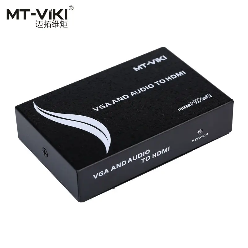 

Конвертер MT VIKI VGA и аудио в HDMI, адаптер VGA2HDMI с блоком питания, стабильный, 720p, 1080p, HD, видео-и видеосъемка, с поддержкой Wi-Fi