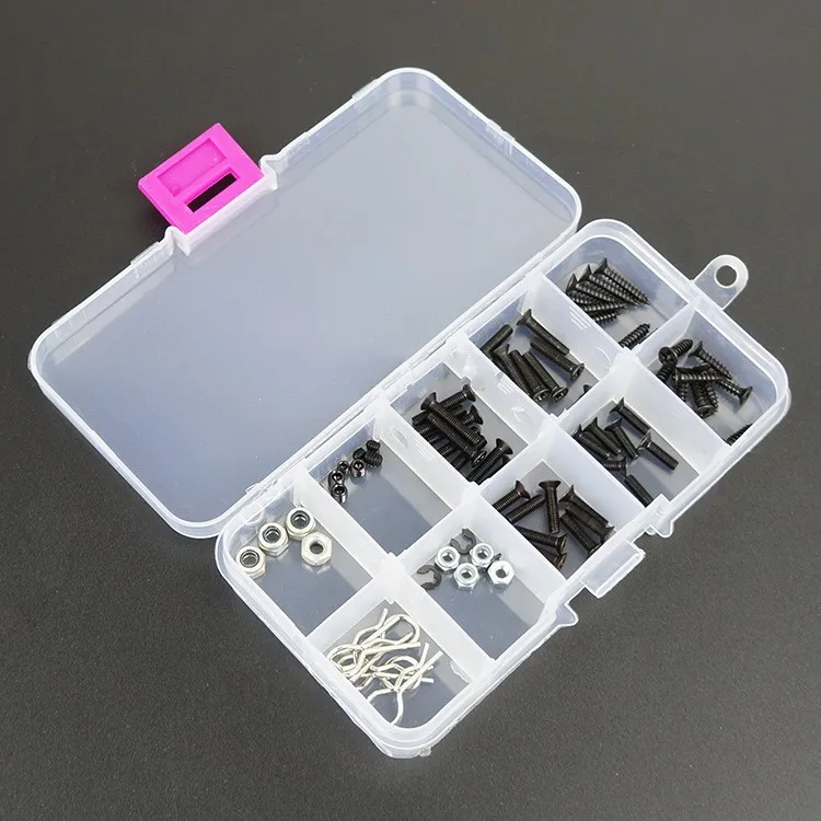 

HSP 94123 94111 m3 M4 Screws Box Car Buckle RC Racing Car Scale Spare Parts Accessories