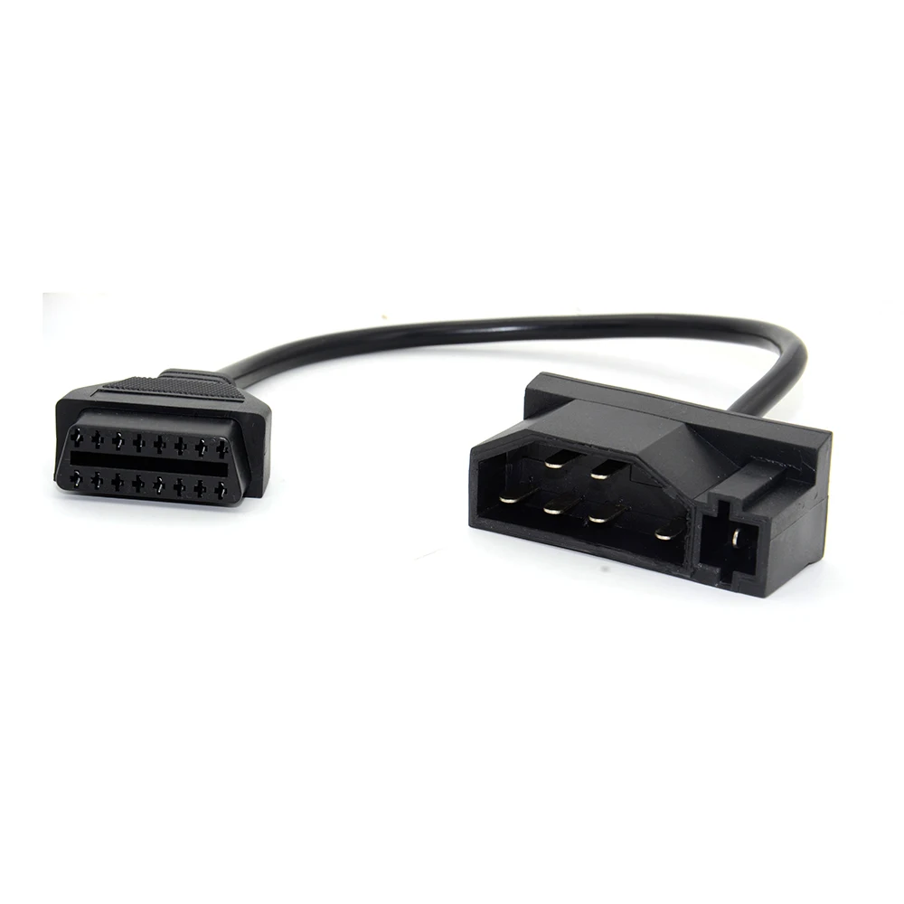 Для ford 7Pin 7 штыревой Соединительный кабель OBD OBD2 OBDII DLC 16 pin 16Pin женский