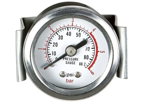 

10pcs/lots, free shipping 1.5" 40mm stainless steel 1/8"NPT fittings air compressor gauges, pressure gauge Pneumatic Parts