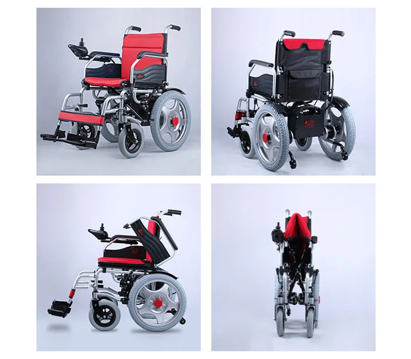 Cheap Foldable Medical Power Wheelchair Electric Handicapped Scooter with Powerful battery Double Motors for the Disabled and Elderly 11 Cheap Foldable Medical Power Wheelchair Electric Handicapped Scooter with Powerful battery Double Motors for the Disabled and Elderly 11