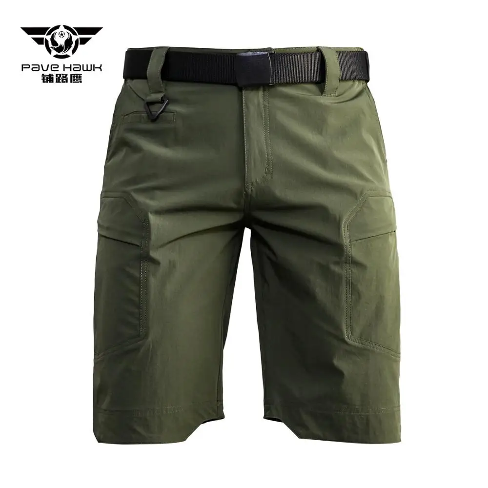 

Outdoor Sports Multi Pocket Quick Dry Shorts Men Summer Sports Climbing Hiking Thin Breathable Tactical Army Knee length Short