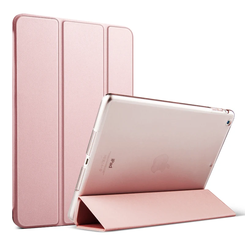 

Slim Lightweight Smart Shell Stand Cover for iPad Mini 3 2 1 Case Translucent Back Protector Case for iPad mini3 Auto Wake Sleep