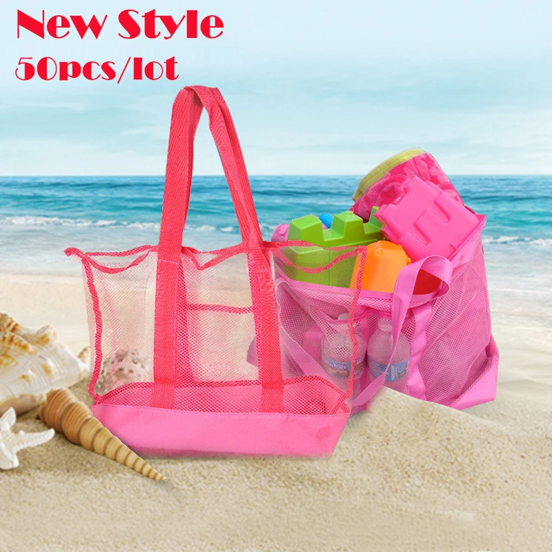 2018 New Style Summer Kids Beach Bag Large 50pcs/lot Portable Beach Bag